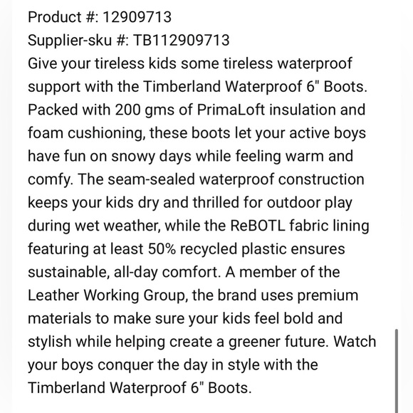 Timberland Tan Leather Boots - Picture 3 of 14